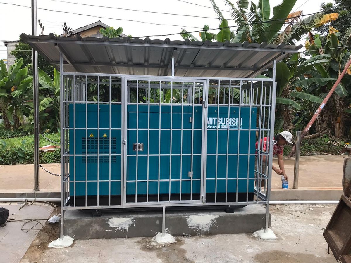 Krangkeng Genset - Dokumentasi Proyek